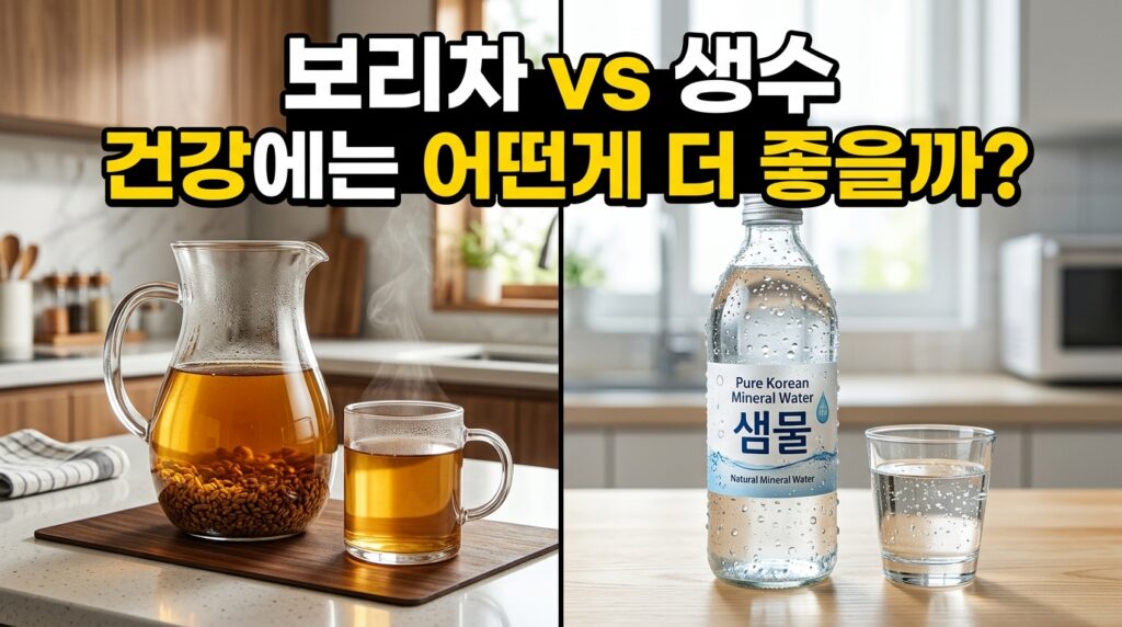 보리차와 생수, 건강에는 어떤게 더 좋을까? 2 보리차와 생수중 어떤게 더 좋을까?