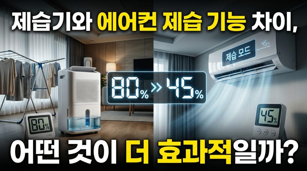 제습기와 에어컨 제습 기능 차이, 어떤 것이 더 효과적일까? 2 제습기와 에어컨 제습 기능 차이