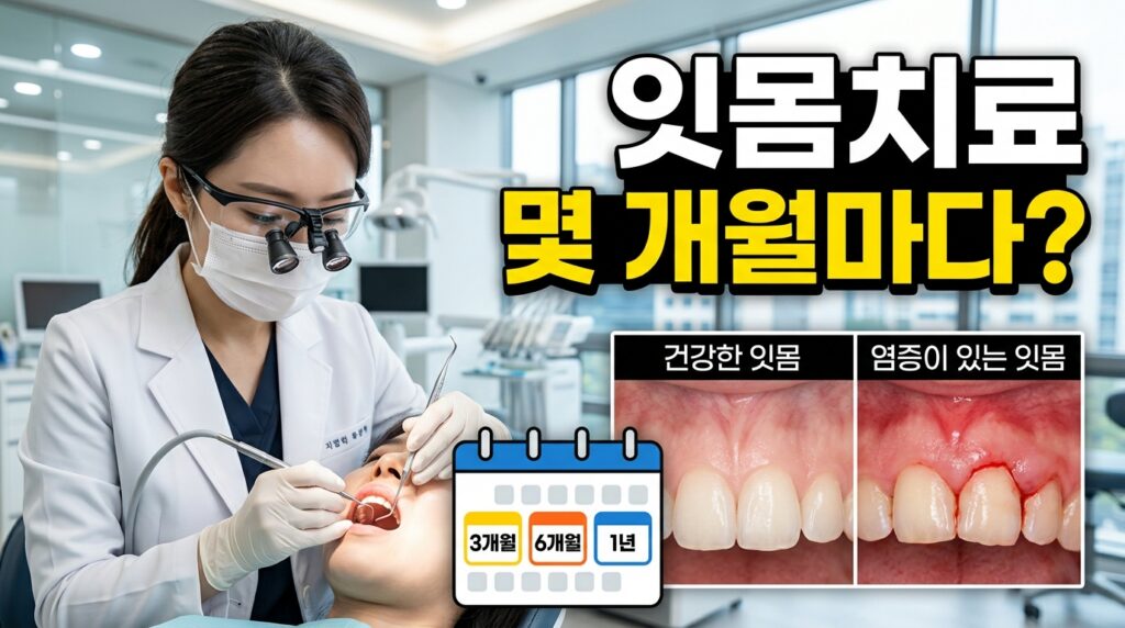 잇몸치료는 몇 개월에 한 번씩 받아야 할까? 치과의사가 말하는 적정 주기 2 치과의사가 말하는 잇몸치료 적정 주기는?
