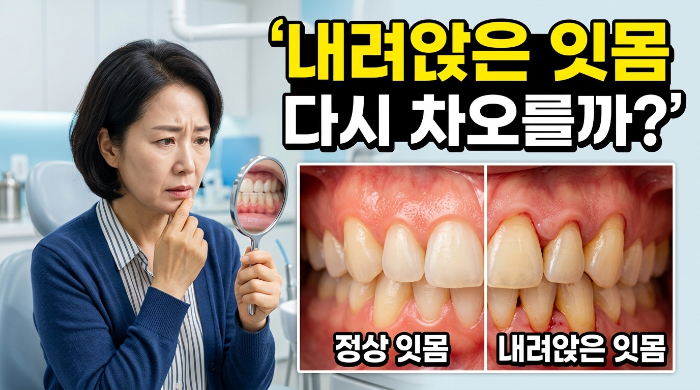 Healthy gums vs receding gums 202606140101