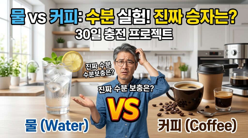 물 대신 커피만 마셔도 될까? 하루 종일 물 대신 커피만 마시면 생기는 변화 2 물대신 커피로 대체가능할까?