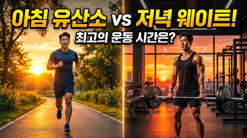 아침 운동이 좋을까? 저녁 운동이 좋을까? 2 아침운동? 저녁운동? 효과적인 운동시간은?