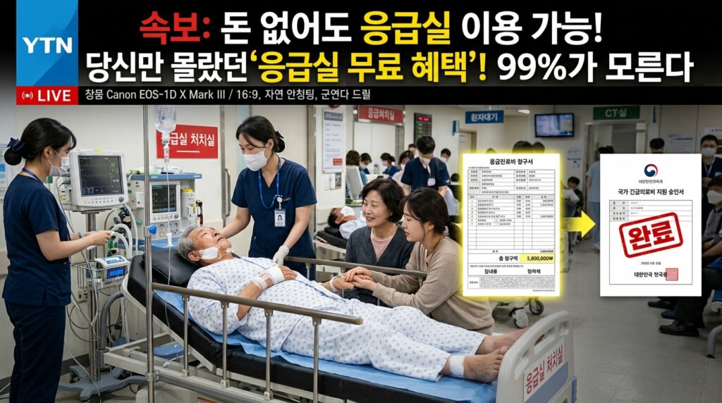 돈이 없어도 응급실 치료받을 수 있을까? 국가가 먼저 병원비를 지급하는 제도 4 응급실비용 국가가 대납 시스템
