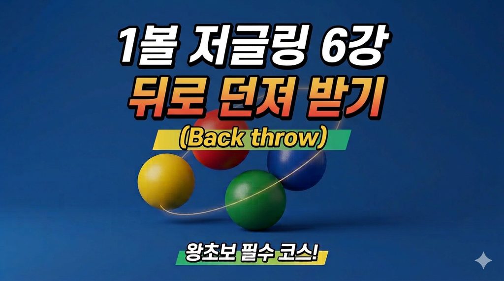 뒤로던져받기 Back trow
