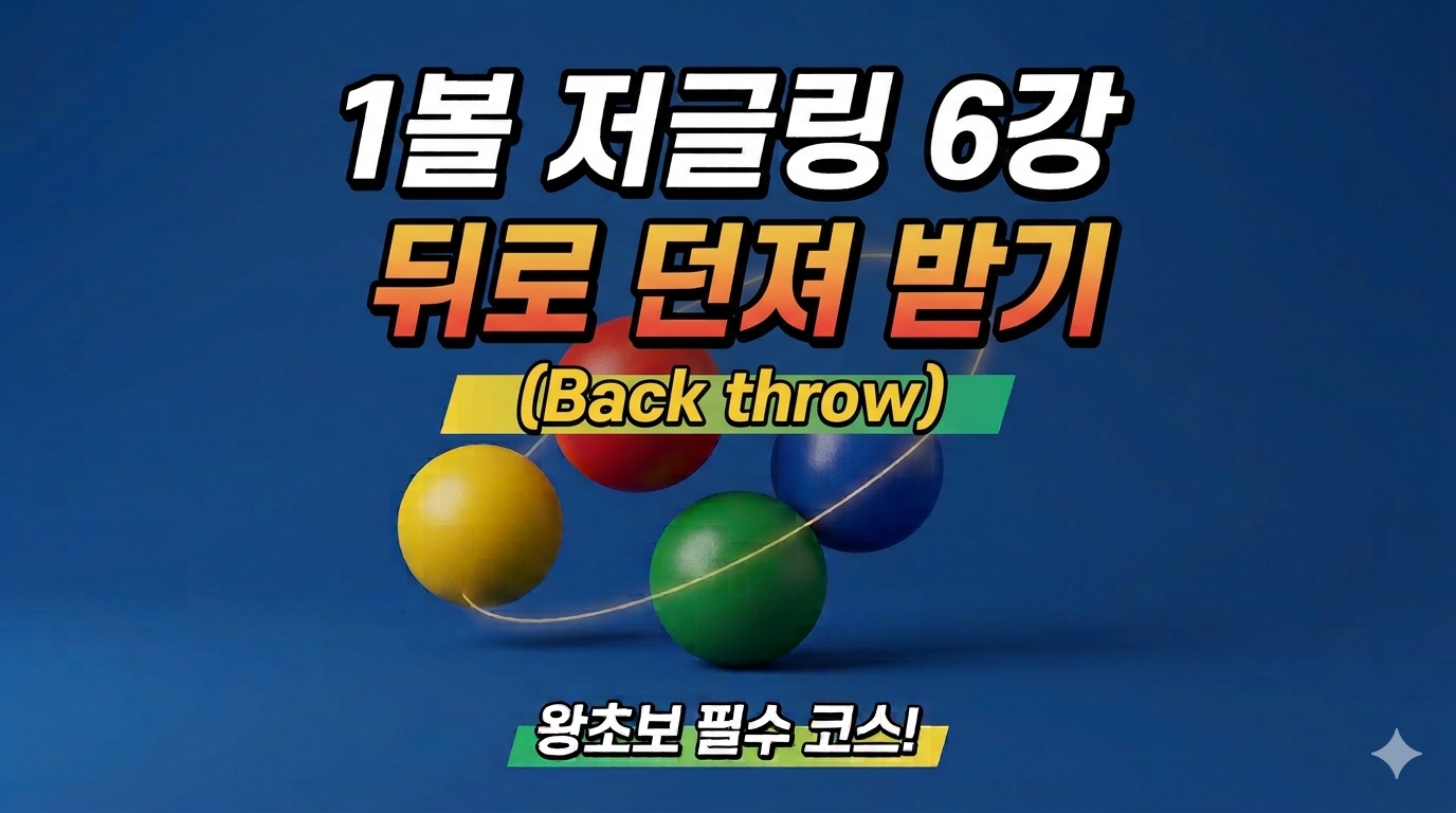 뒤로던져받기 Back trow